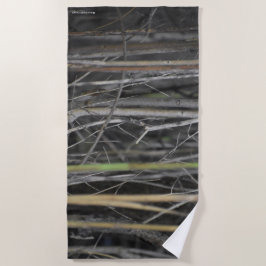 Toalha De Praia uma fuga arborizada