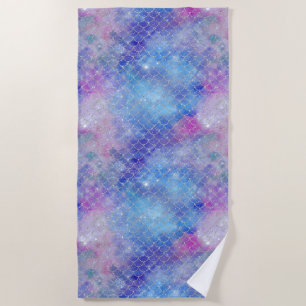 Toalha De Praia Uma Sereia Galaxy Series Design 5
