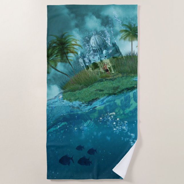 Toalha De Praia Underwater 32 Beach Towel (Frente)