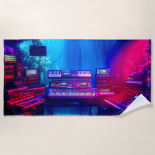 Toalha De Praia Underwater Music Studio