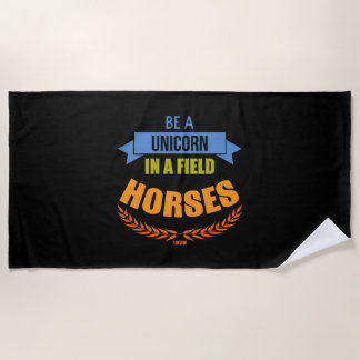 Toalha De Praia Unicorn horse mythical creatures Pony Unicorn  