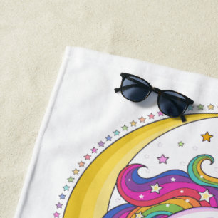 Toalha De Praia Unicorn Magic Beach Towel
