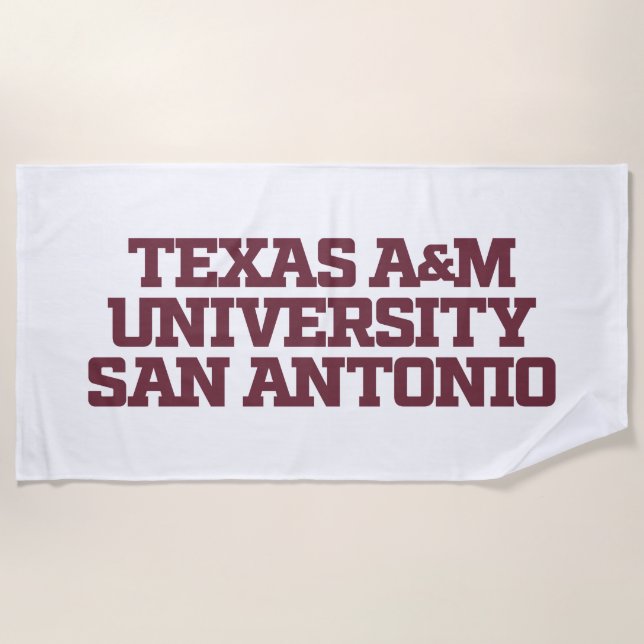 Toalha De Praia Universidade do Texas A&M - San Antonio (Frente)