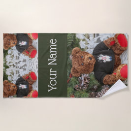 Toalha De Praia Ursinho Cheery