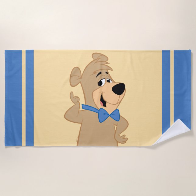 Toalha De Praia Urso Boo-Boo Precoce (Frente)