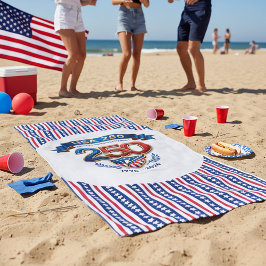 Toalha De Praia USA 250 celebration