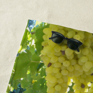 Toalha De Praia Uvas Sultana Numa Vinha De Uva,