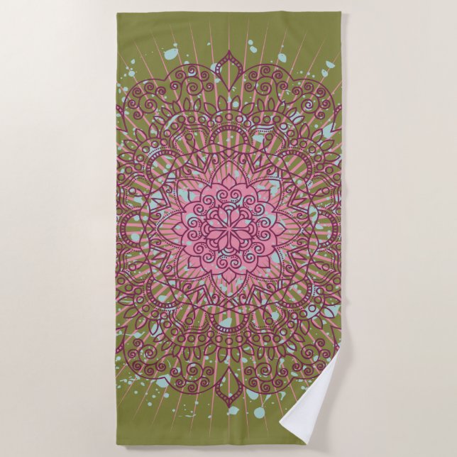 Toalha De Praia Varanasi II - Beach Towel (Frente)