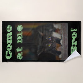 Toalha De Praia Venha para mim, mano!