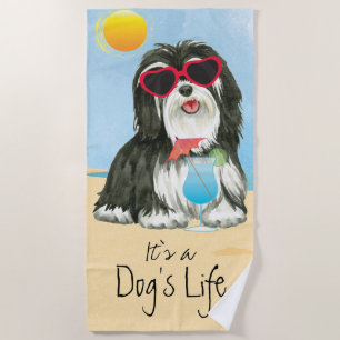 Toalha De Praia Verão Havanese