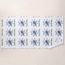 vibrações de praia