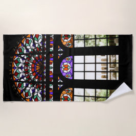 Toalha De Praia Vidro Colorido