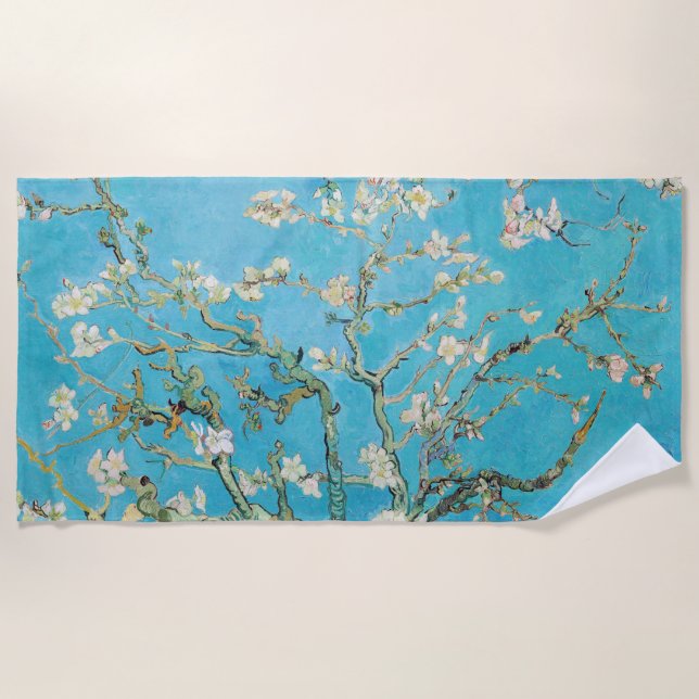 Toalha De Praia Vincent van Gogh - Almond Blossom (Frente)