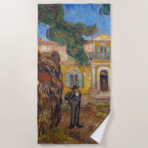 Toalha De Praia Vincent Van Gogh - Asilo de Santo-Paul em Santo-Re
