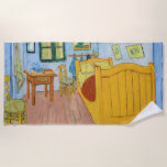 Toalha De Praia Vincent Van Gogh - Quarto de Vincent em Arles<br><div class="desc">Quarto de Vincent em Arles / Quarto de Van Gogh em Arles - Vincent van Gogh,  1888,  Arles</div>