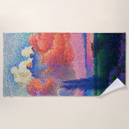 Toalha De Praia Vintage A Nuvem Rosa (1896)