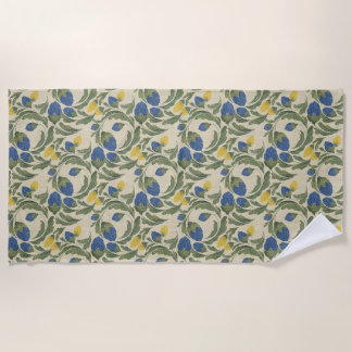 Toalha De Praia Vintage Garden Beach Throw
