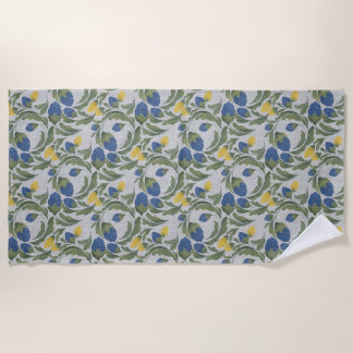 Toalha De Praia Vintage Garden Beach Throw