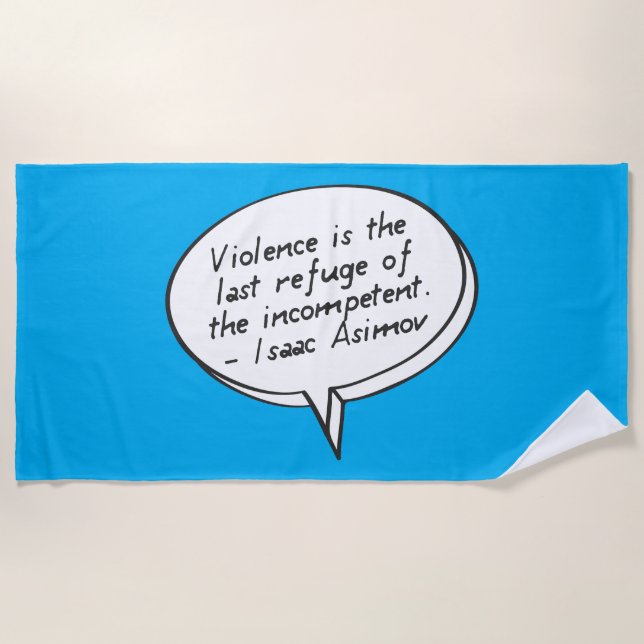 Toalha De Praia Violence (Frente)