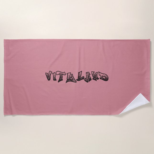 Toalha De Praia Vityland towel (Frente)
