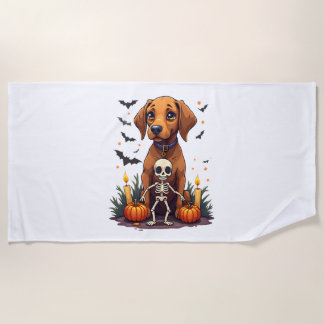 Toalha De Praia Voodoo Vizsla Dog