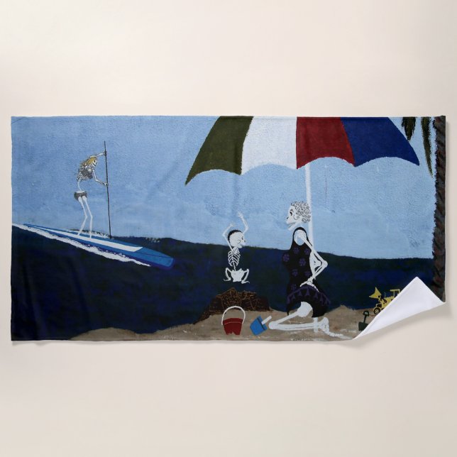 Toalha De Praia Vovó do estaleiro (Frente)