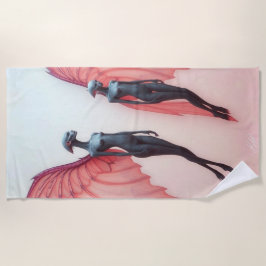 Toalha De Praia „Wächterinnen der Zwischenwelt“  