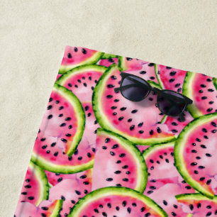 Toalha De Praia Watermelon Surprise Beach Towel