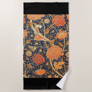 Toalha De Praia William Morris Cray Floral Art Nouveau Pattern
