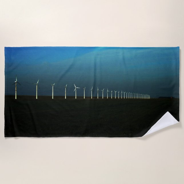 Toalha De Praia Windfarm btcnm (Frente)