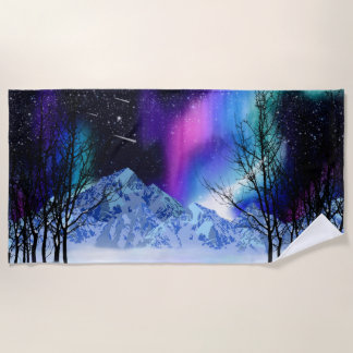 Toalha De Praia Winter Wonderlight Beach Towel