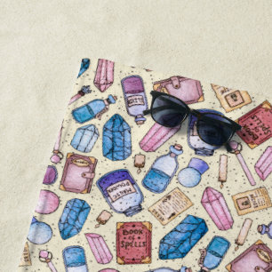 Toalha De Praia Witchy Wonders Beach Towel