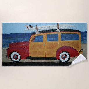 Toalha De Praia Woodie