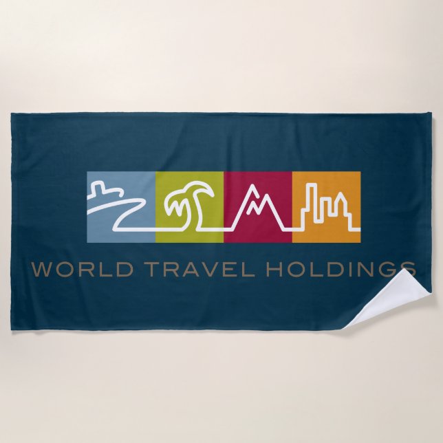 Toalha De Praia World Viagem Holdings Towel (Frente)