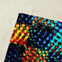 Xadrez azul, arranhão esverdeado, mancha suja verm