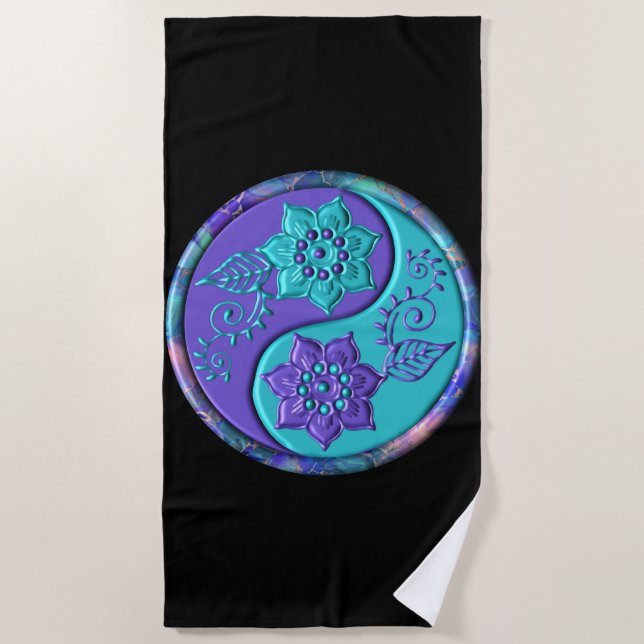 Toalha De Praia Yin Yang 5 (Frente)