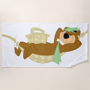 Toalha De Praia Yogi Bear Picnic Hammock Nap Time