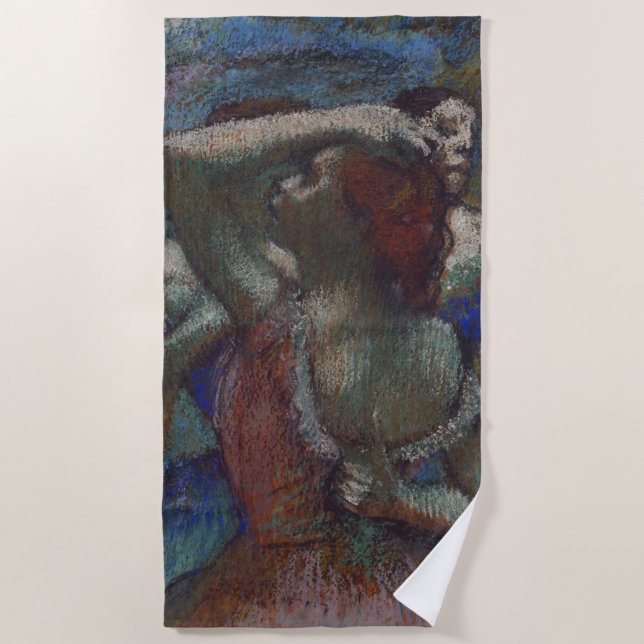 Toalha De Praia Young Balé Dancers (Ballerinas) (por Edgar Degas) (Frente)