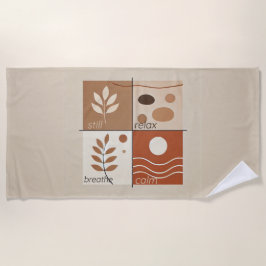 Toalha De Praia Zen Retreat Beach Towel