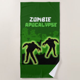 Toalha De Praia Zombie Apocalypse Kids