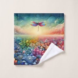 Toalha De Rosto A dança do Dragonfly