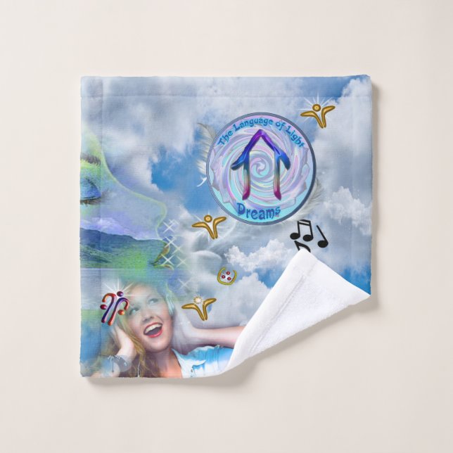 Toalha De Rosto A garganta - Sonhos de Símbolo (Pano de lavar)
