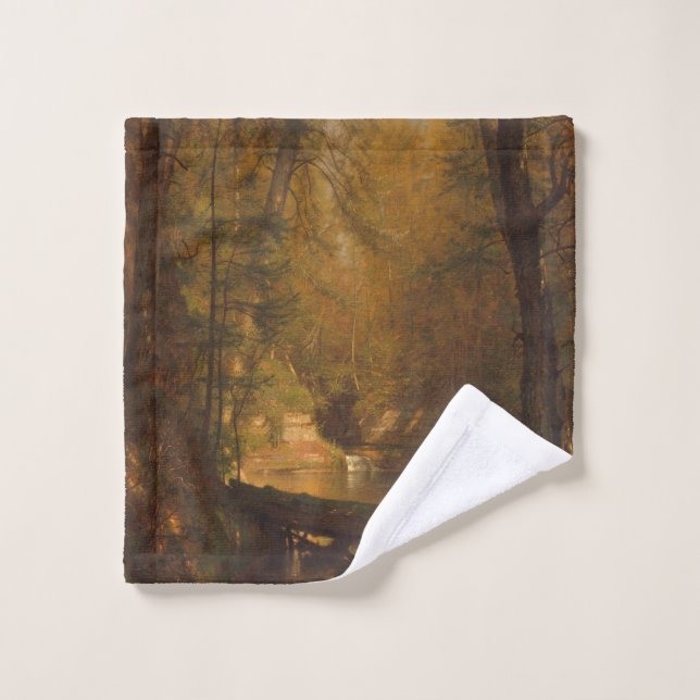 Toalha De Rosto A Piscina da Trabalho de arte (1870) - Lava o pano (Pano de lavar)