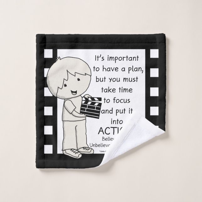 Toalha De Rosto Ação (Pano de lavar)