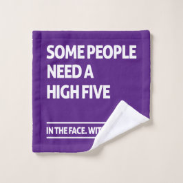 Toalha De Rosto Algunas personas necesitan cinco