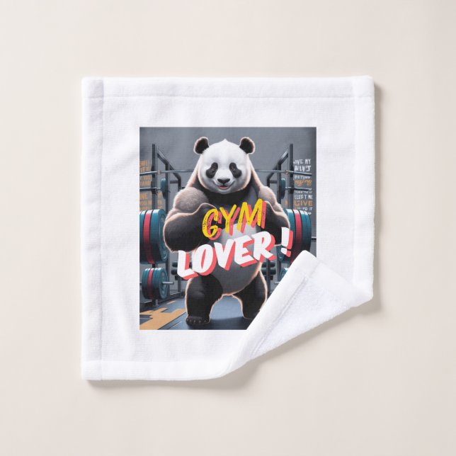 Toalha De Rosto amante do ginásio (Pano de lavar)