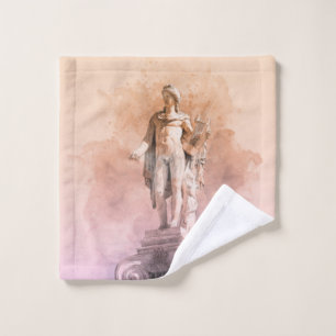 Toalha De Rosto Antiga estátua grega de Apolo