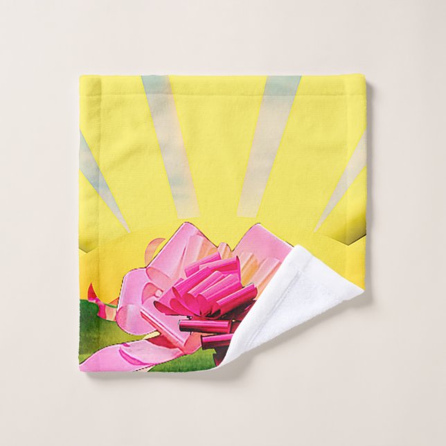 TOALHA DE ROSTO ARCO COMO SE SENTE! (Pano de lavar)