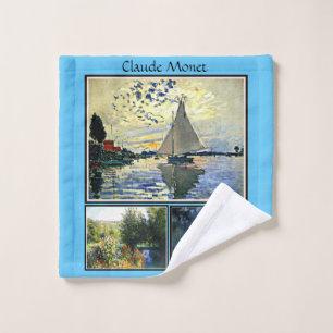 Toalha De Rosto As famosas pinturas de Claude Monet