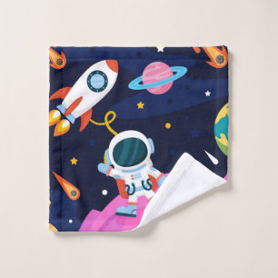 Toalha De Rosto Astronaut in Space